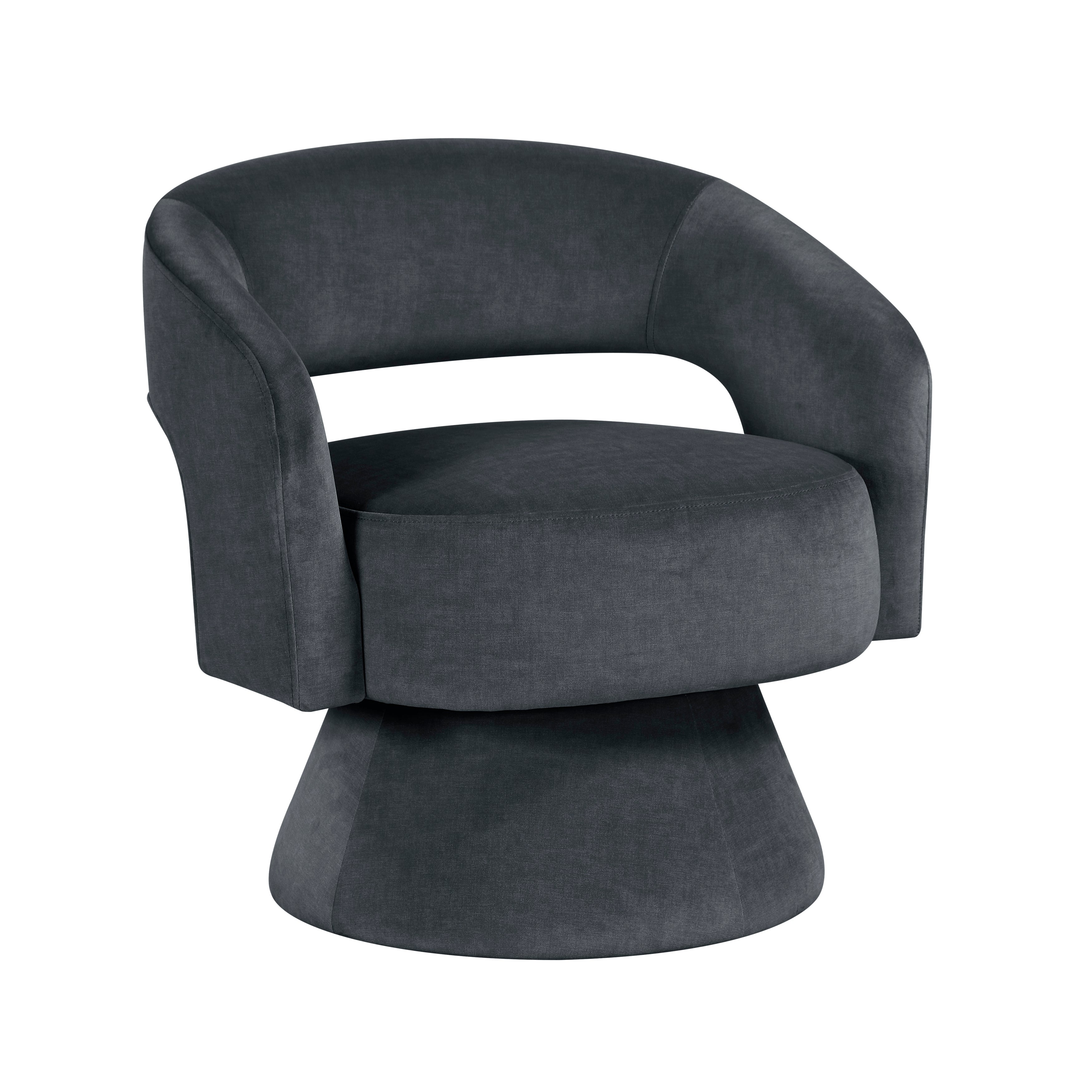 1003DGY-1 Swivel Chair - 1003DGY-1