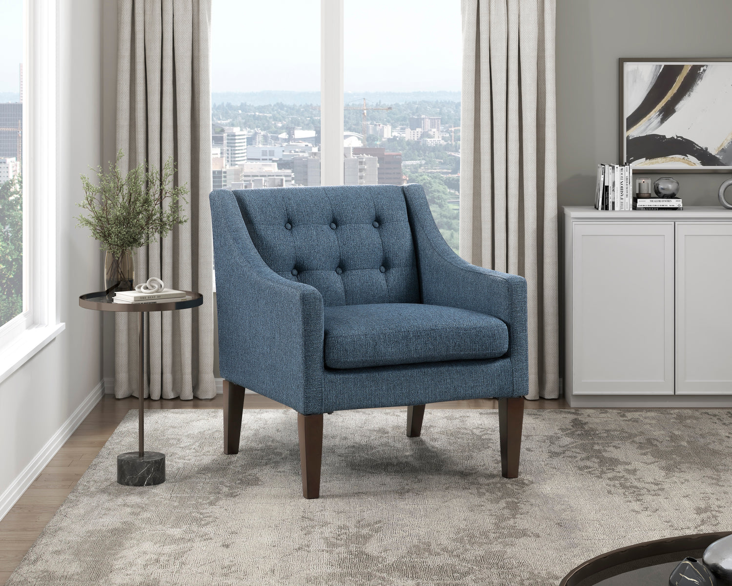 1004BUE-1 Accent Chair - 1004BUE-1
