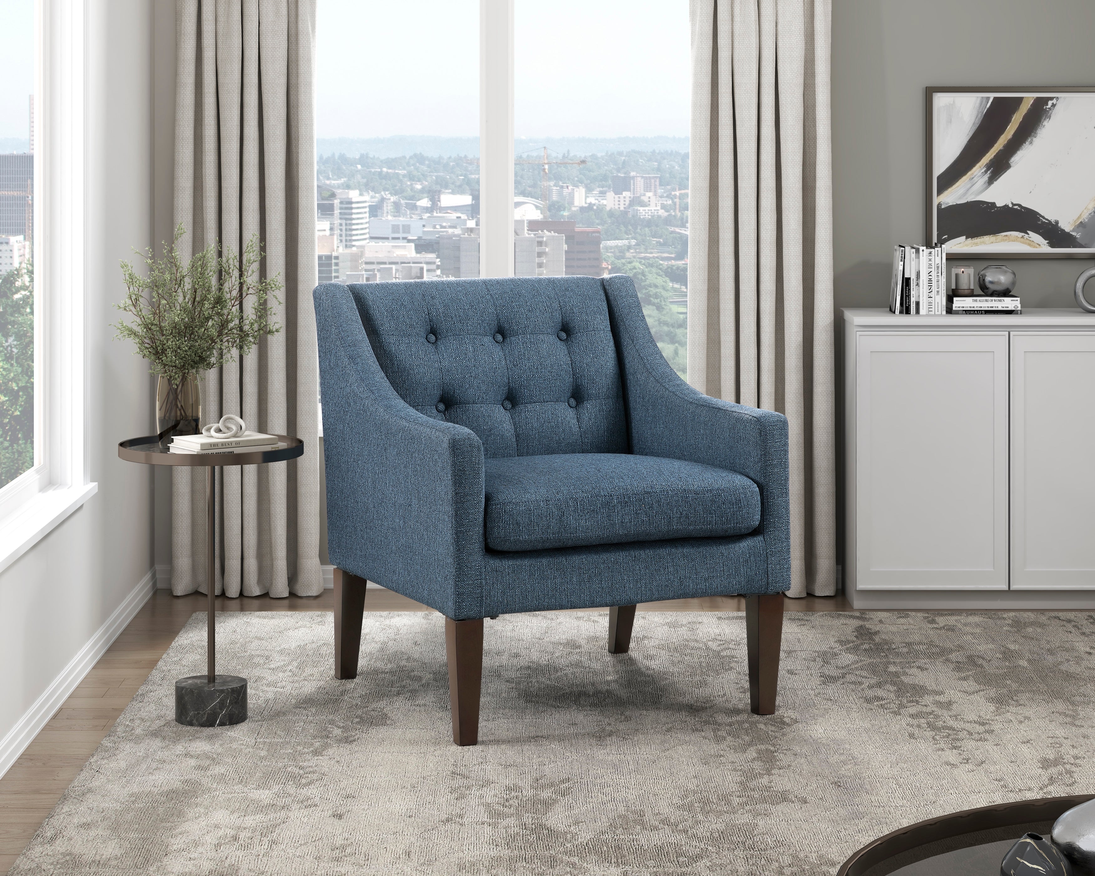 1004BUE-1 Accent Chair - 1004BUE-1