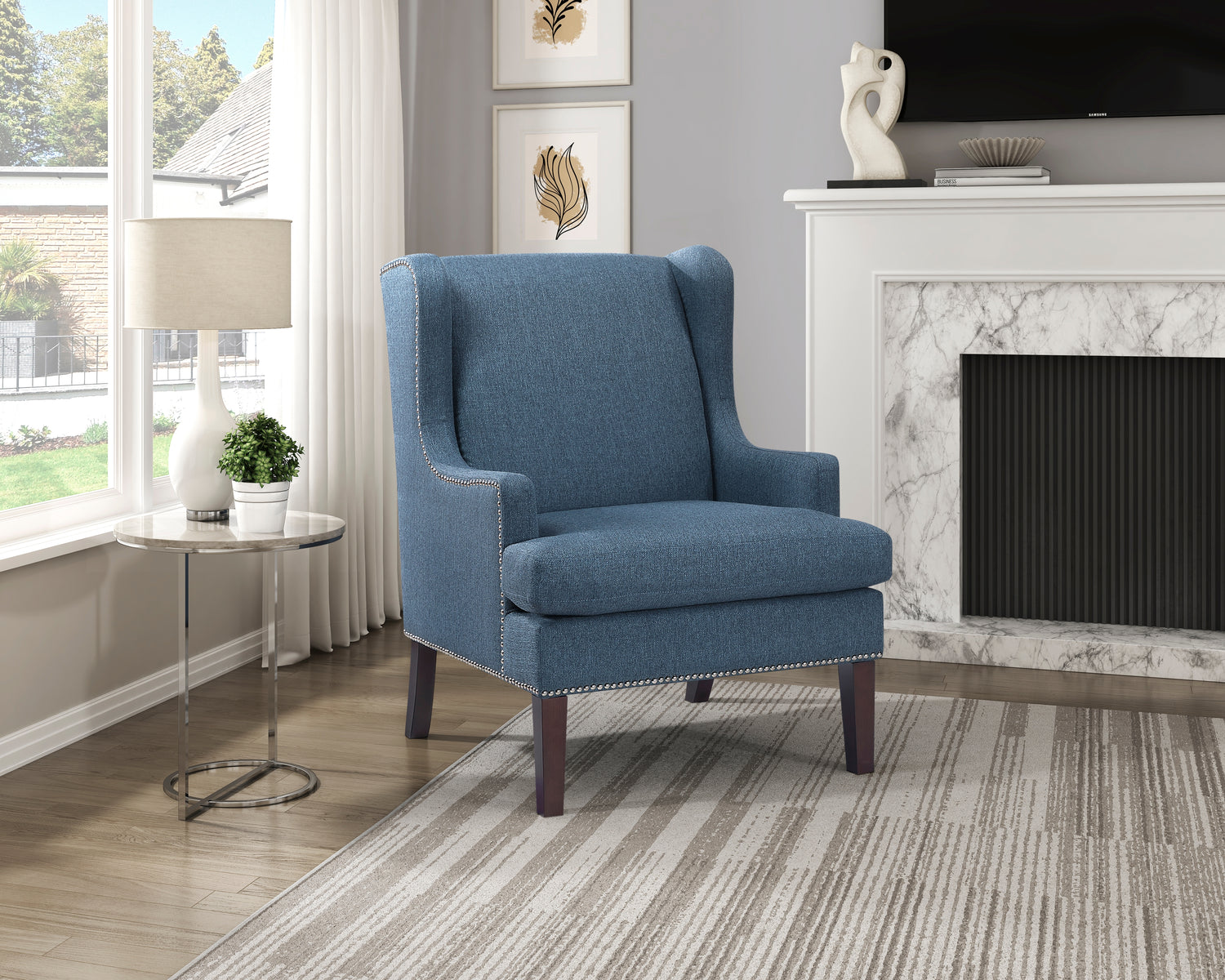 1005BUE-1 Accent Chair - 1005BUE-1