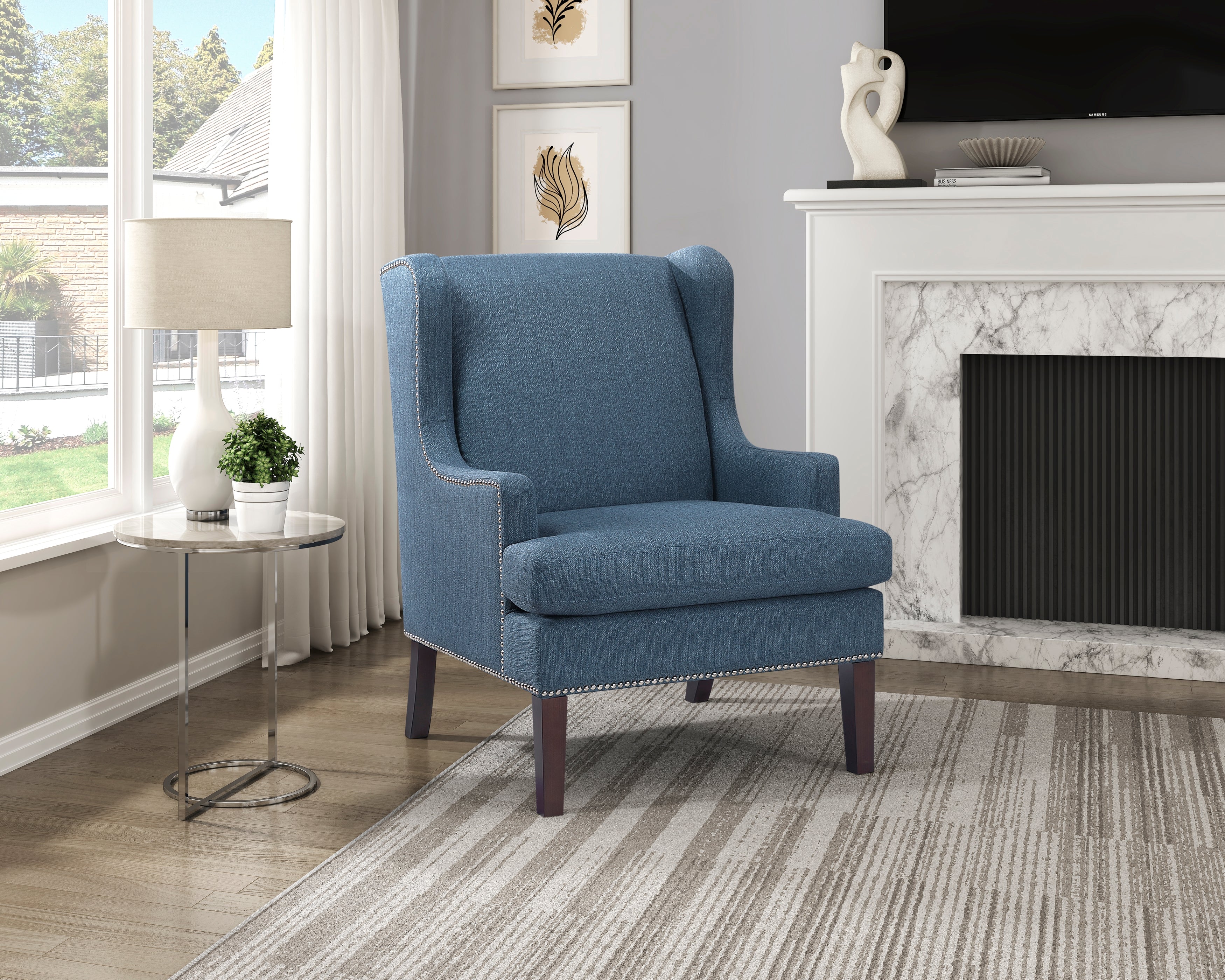 1005BUE-1 Accent Chair - 1005BUE-1