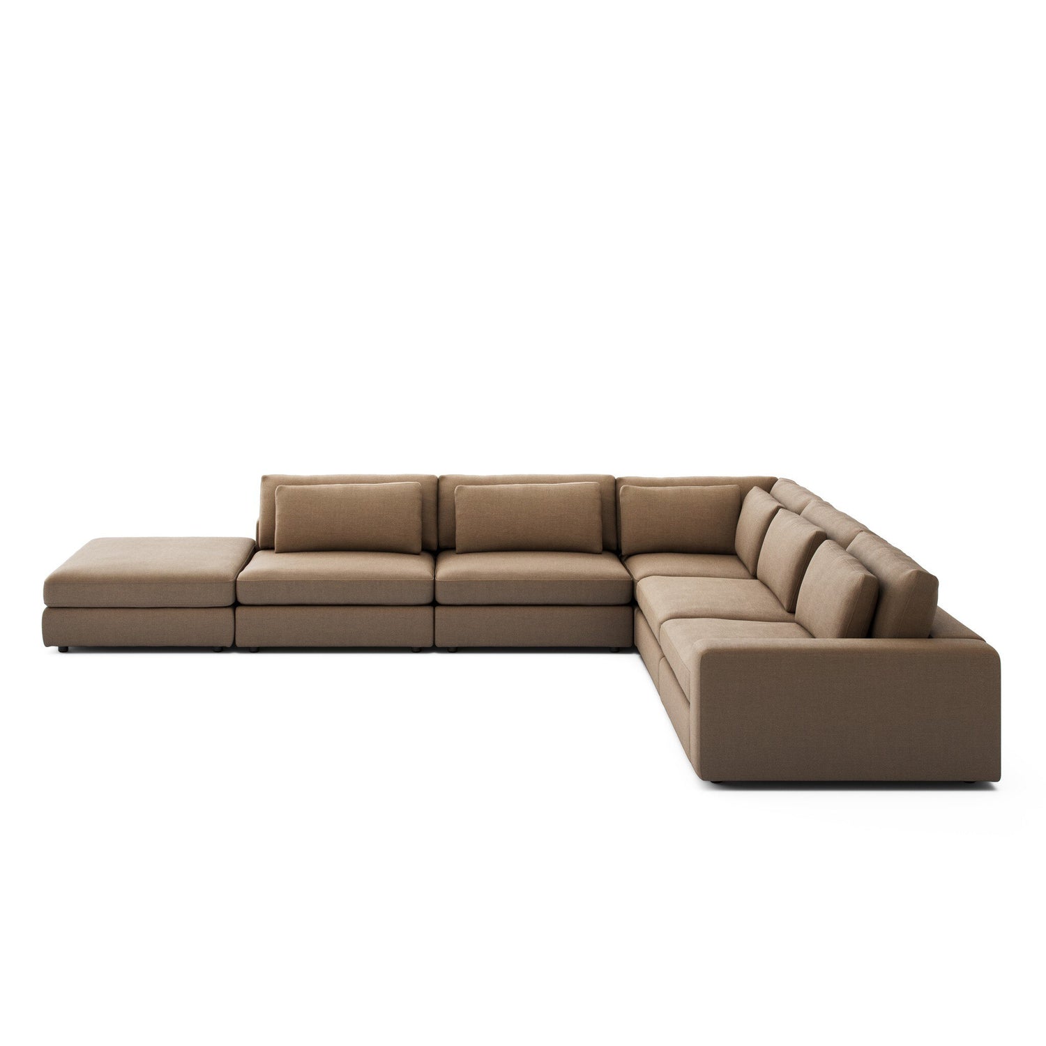 Bloor 5-Piece Sectional in Savoy Ochre