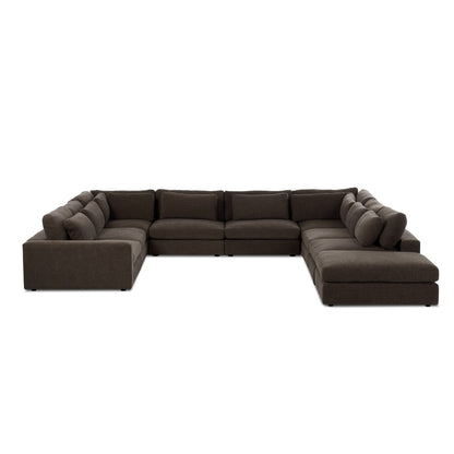 Bloor 8-Piece Sectional in Landale Charcoal