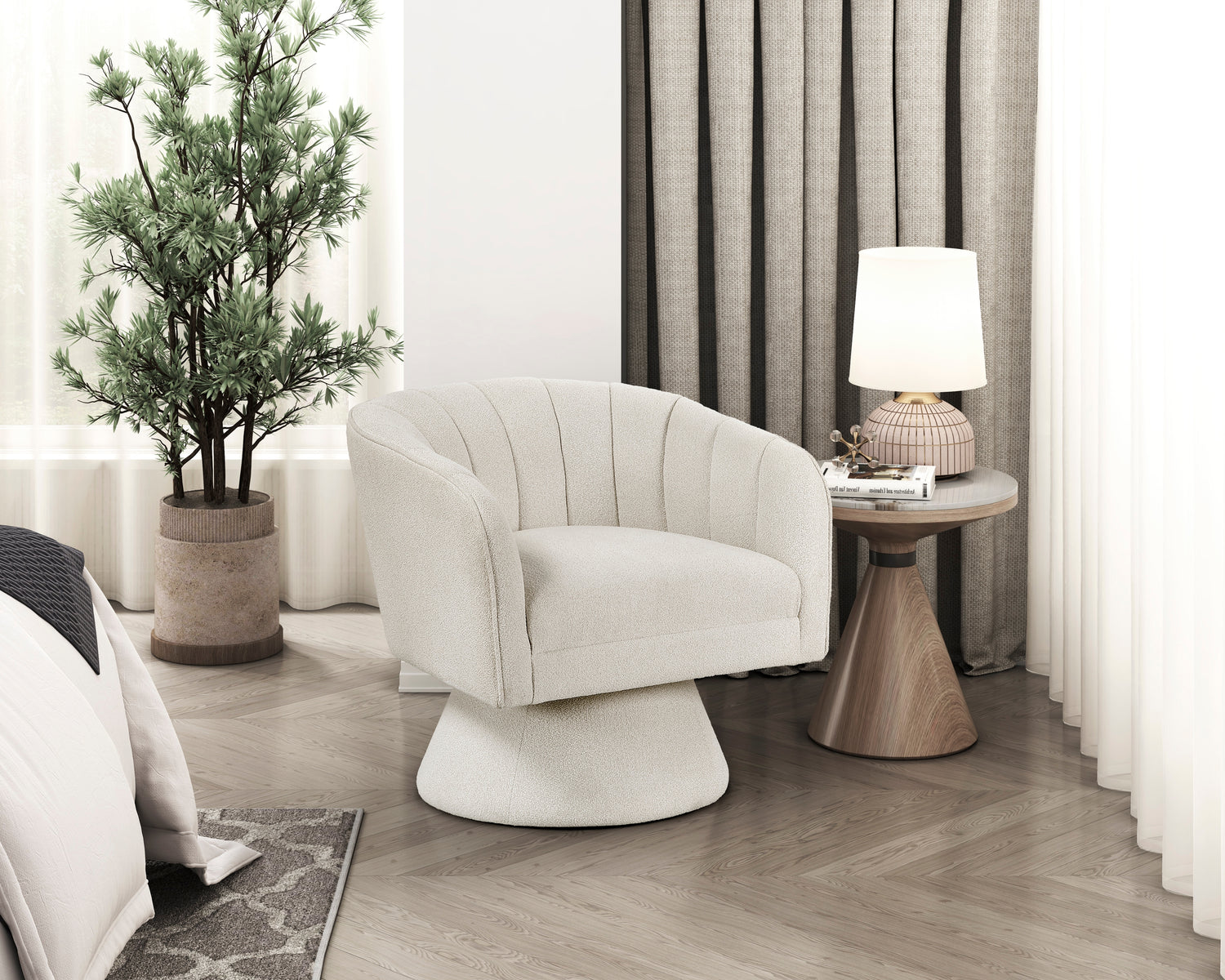 1027BE-1 Swivel Chair - 1027BE-1