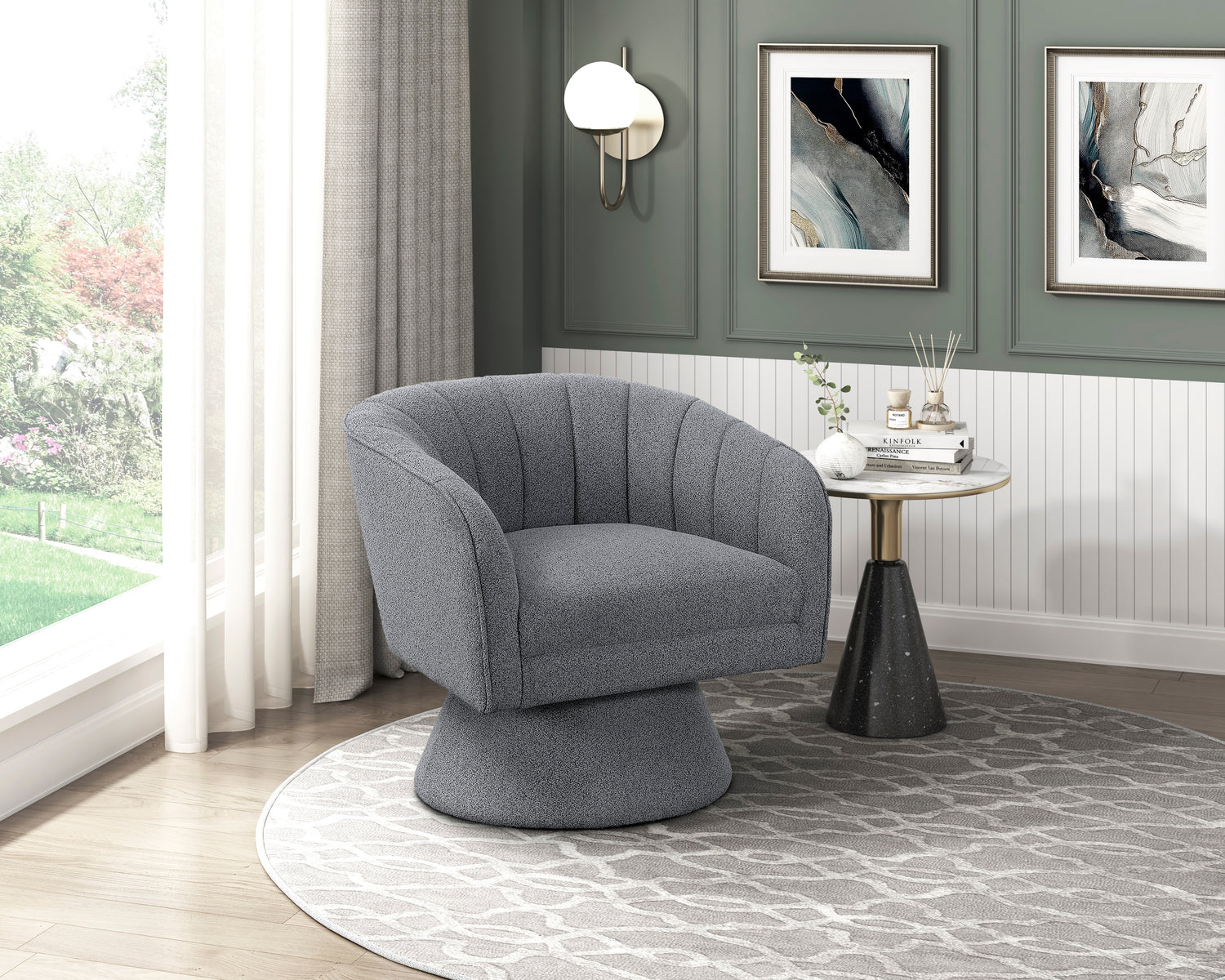 1027PT-1 Swivel Chair - 1027PT-1