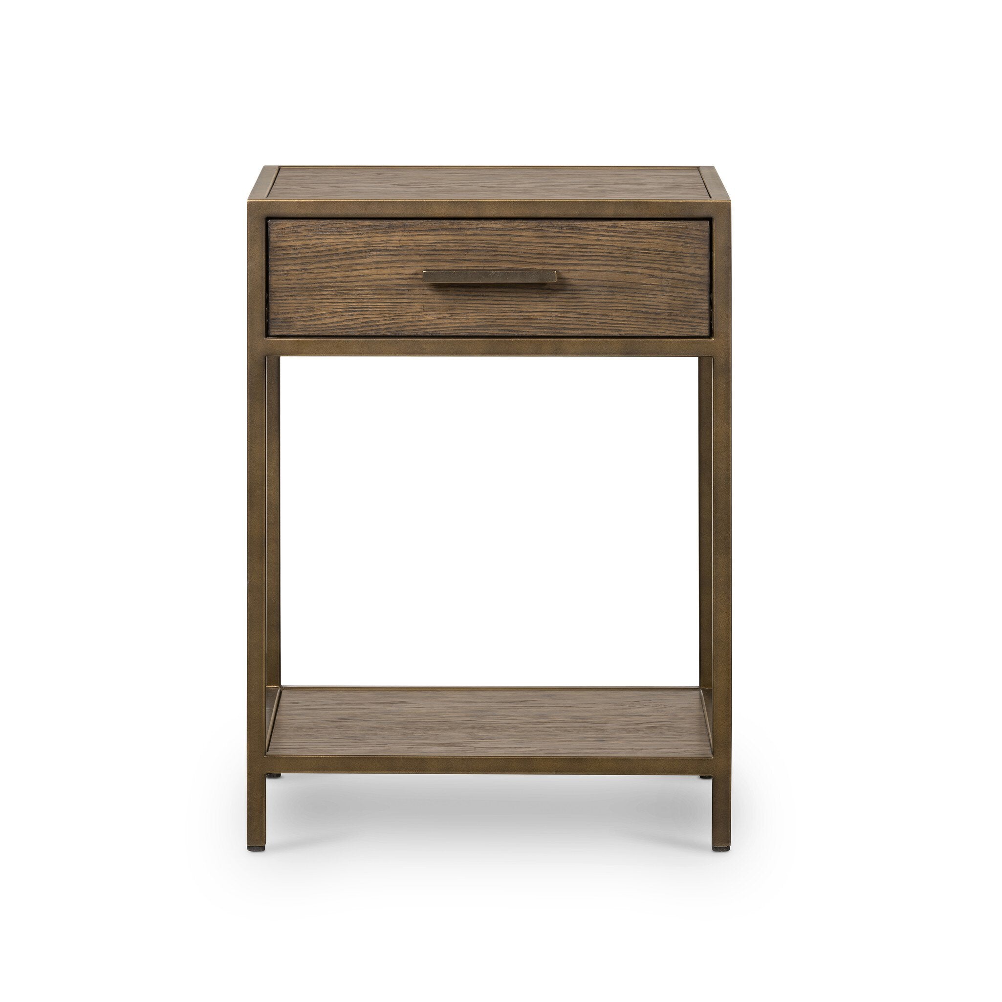 Mason Nightstand in Dark Hazel