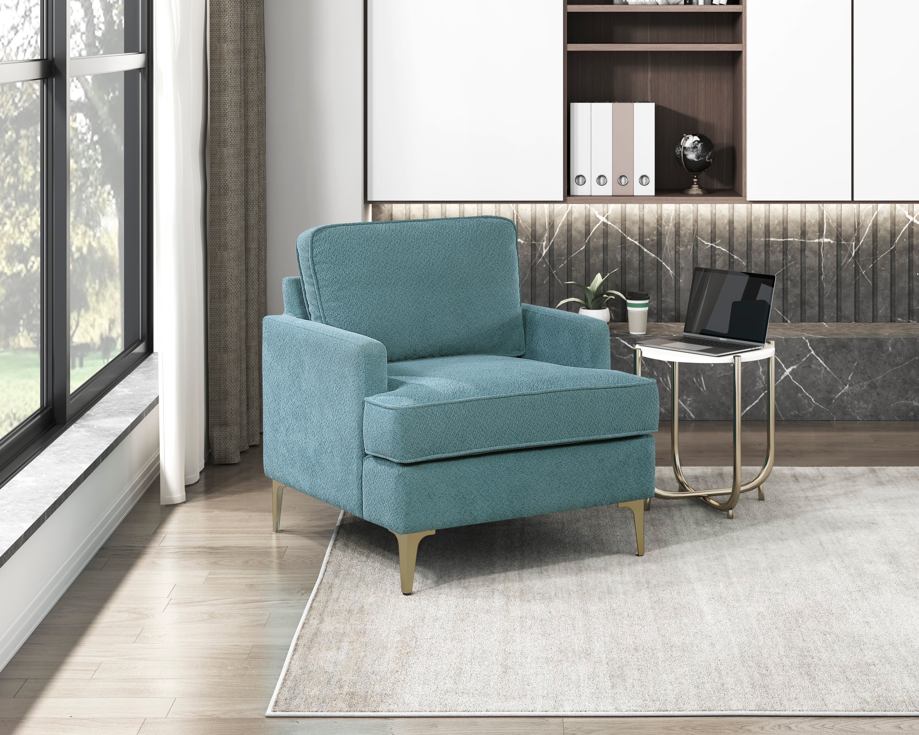 1051BU-1 Accent Chair - 1051BU-1
