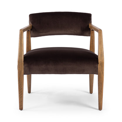 Tyler Armchair in Surrey Cocoa