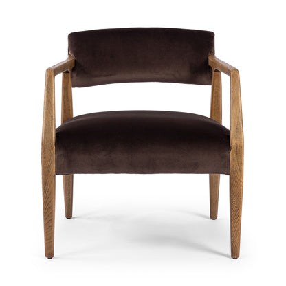 Tyler Armchair in Surrey Cocoa