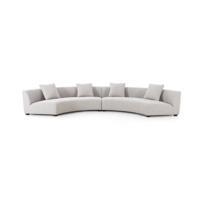 Liam Sectional in Knoll Sand
