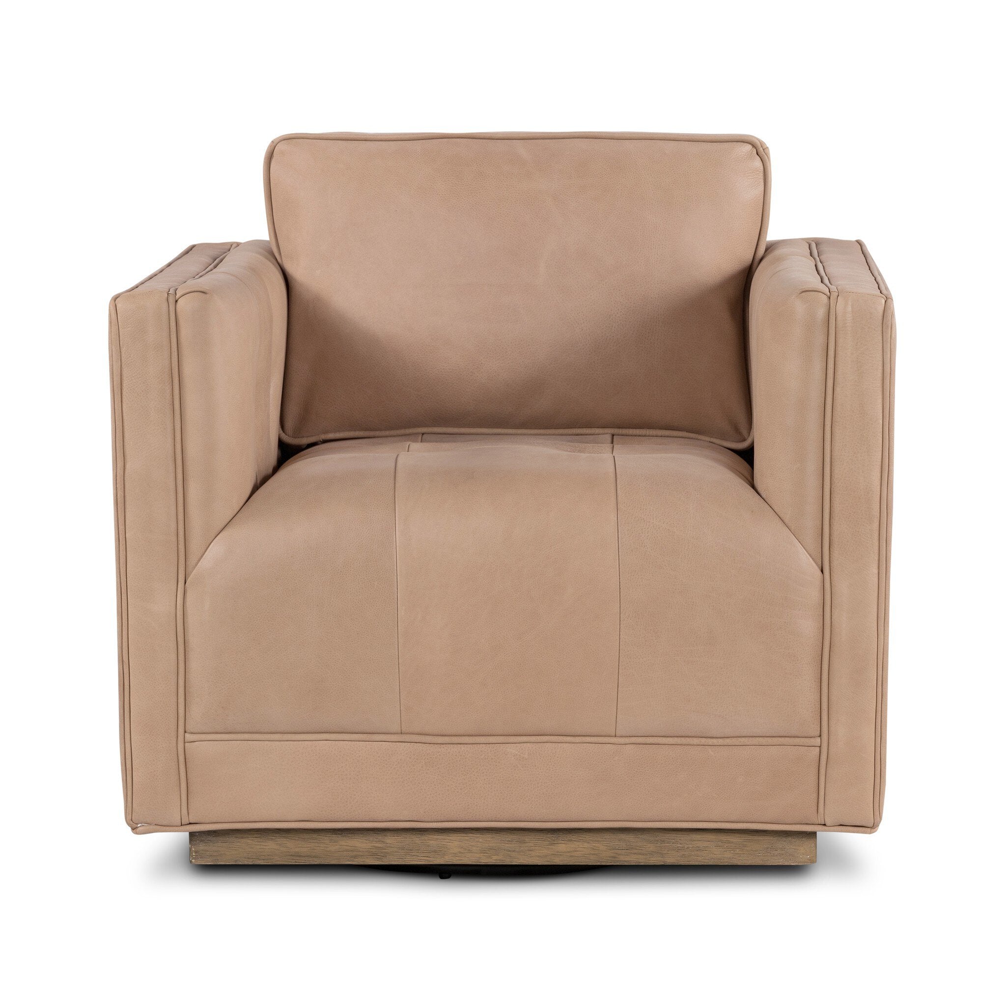 Kiera Swivel Chair in Palermo Nude
