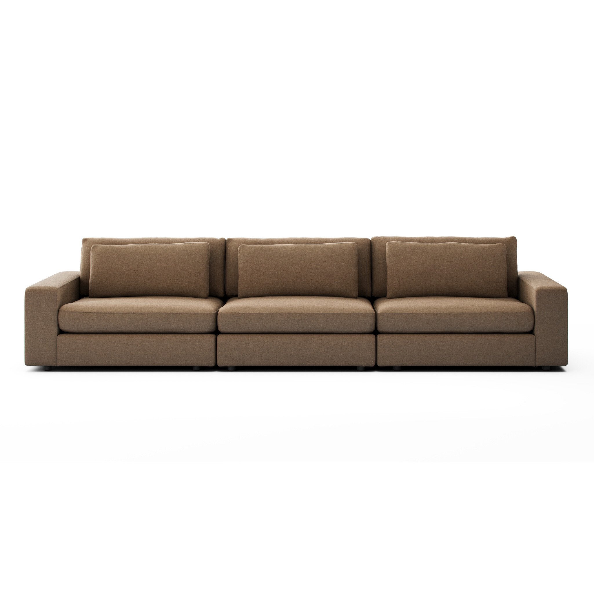 Bloor 3-Piece Sectional in Savoy Ochre
