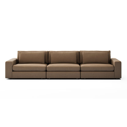 Bloor 3-Piece Sectional in Savoy Ochre