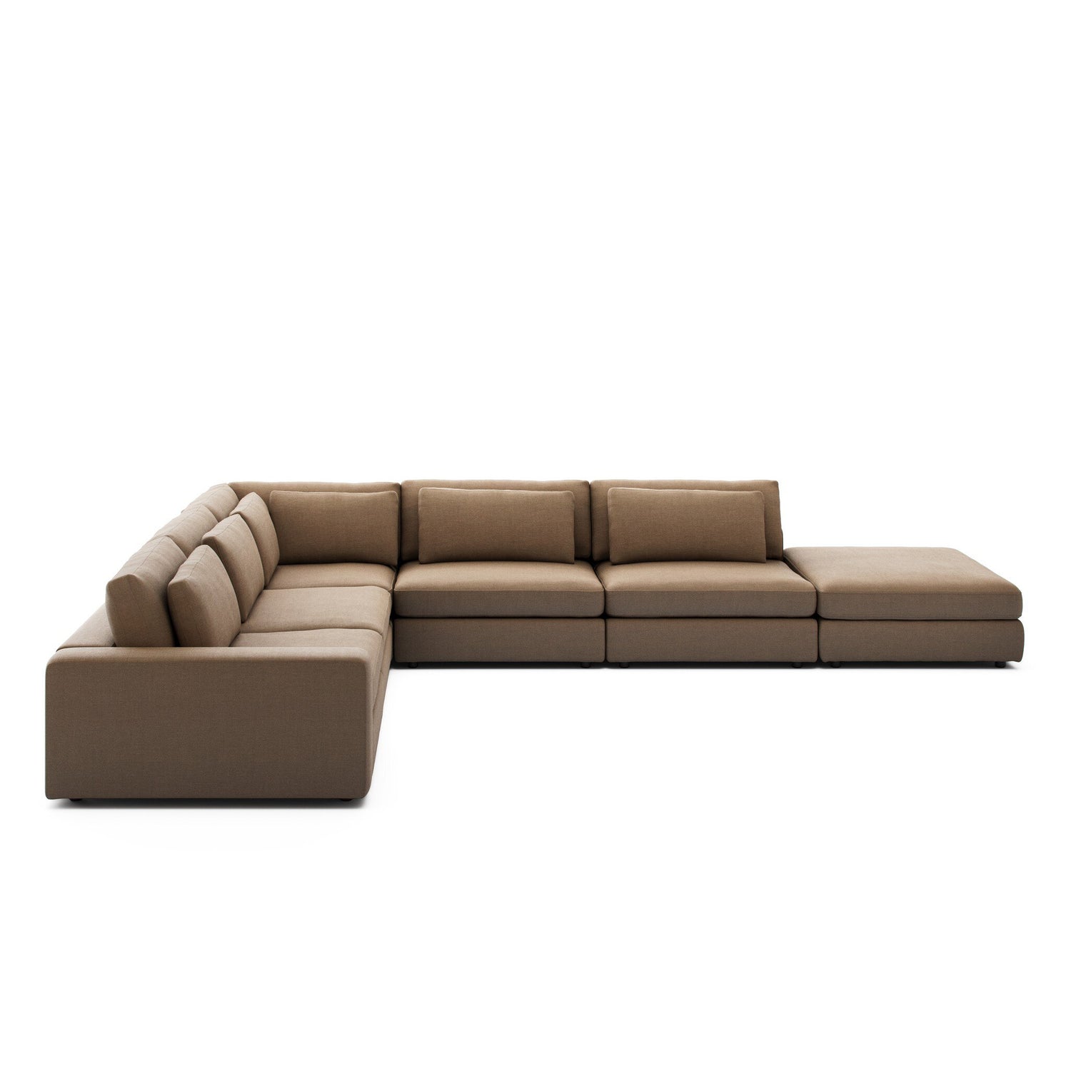 Bloor 5-Piece Sectional in Savoy Ochre
