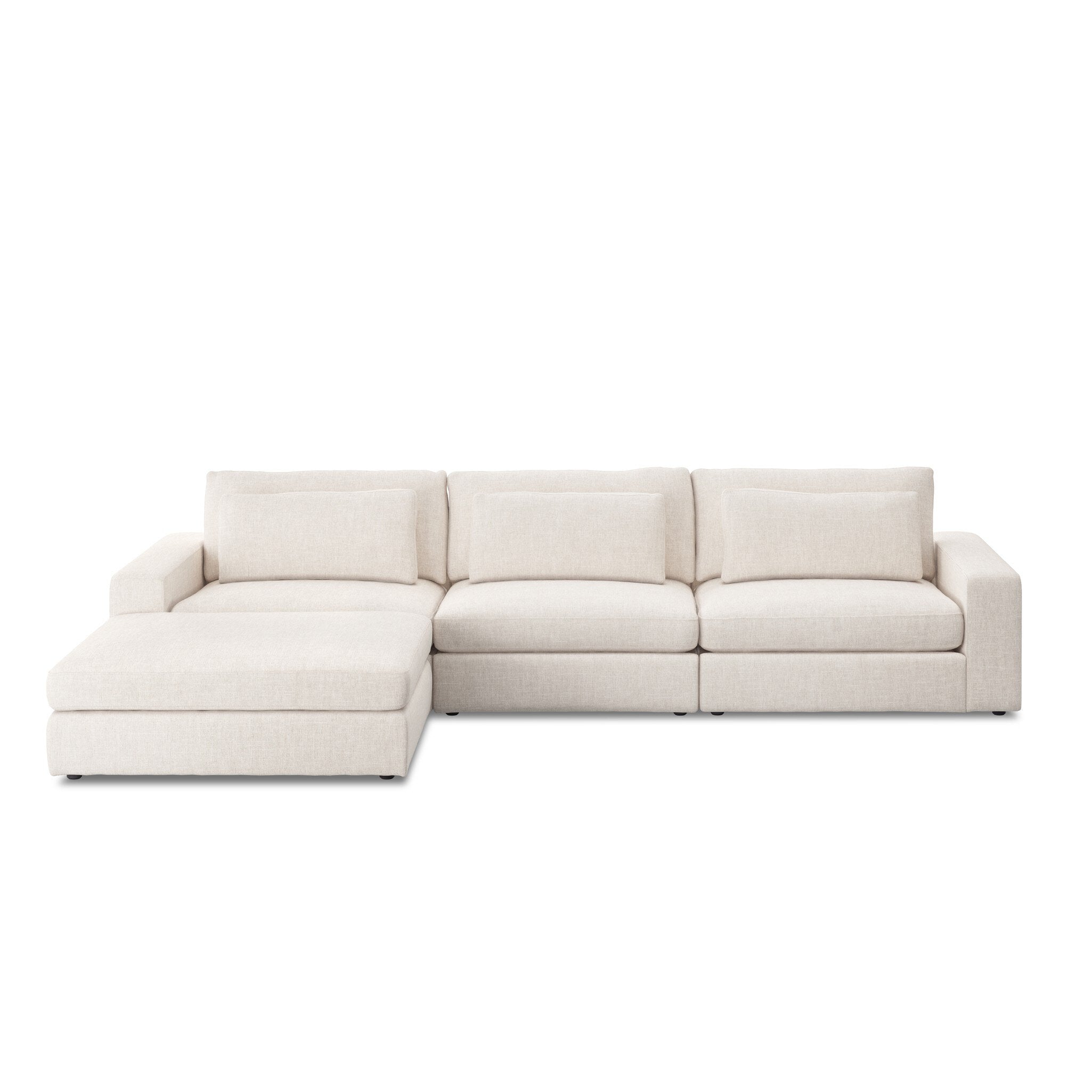 Bloor 3-Piece Sectional in Essence Natural
