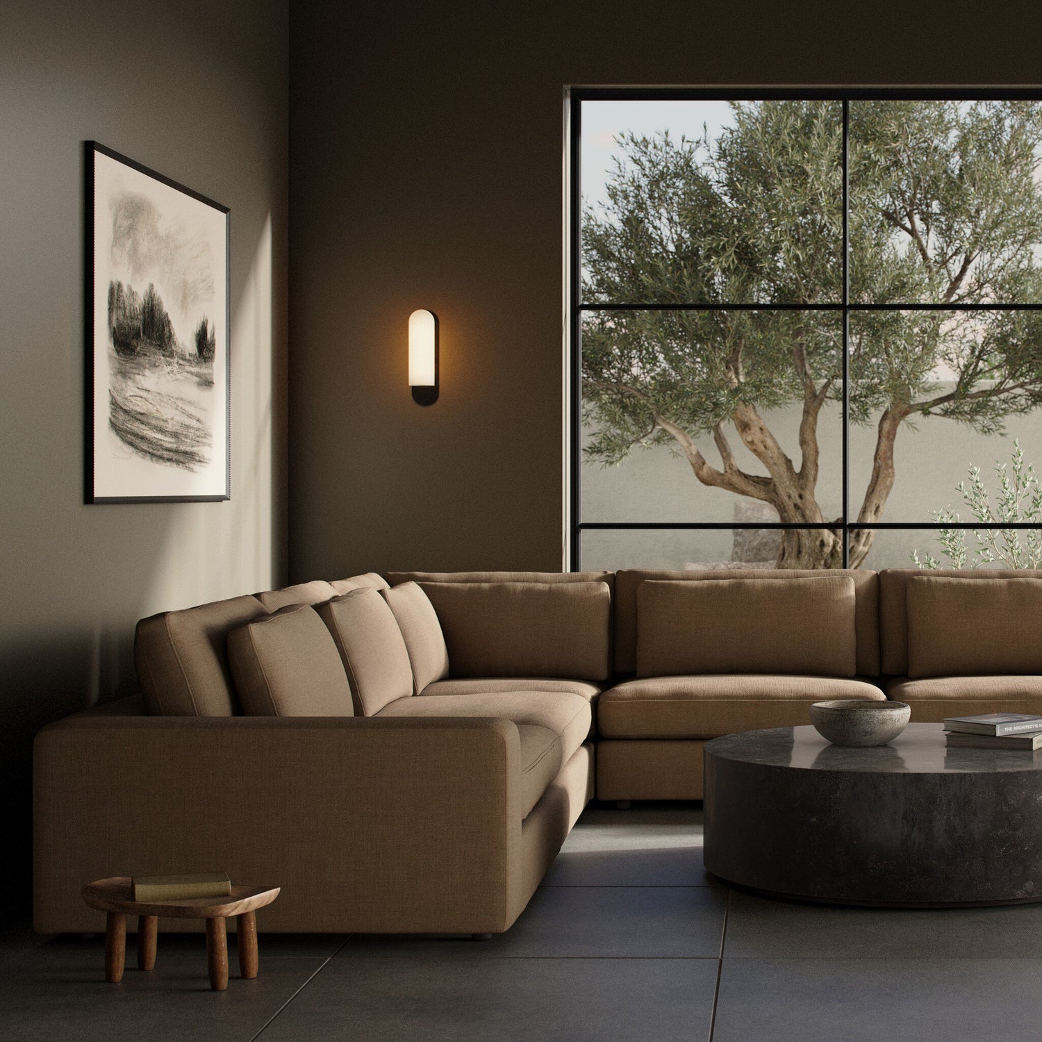 Bloor 5-Piece Sectional in Savoy Ochre