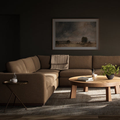 Colt 3-Piece Sectional in Crypton Nomad Mushroom