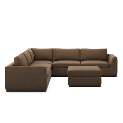 Colt 3-Piece Sectional in Crypton Nomad Mushroom