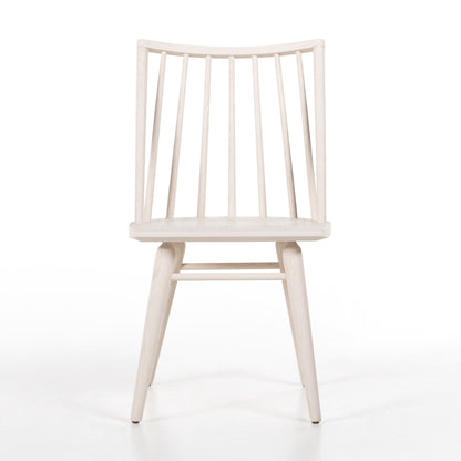 Lewis Windsor Chair in Off White Oak Solid