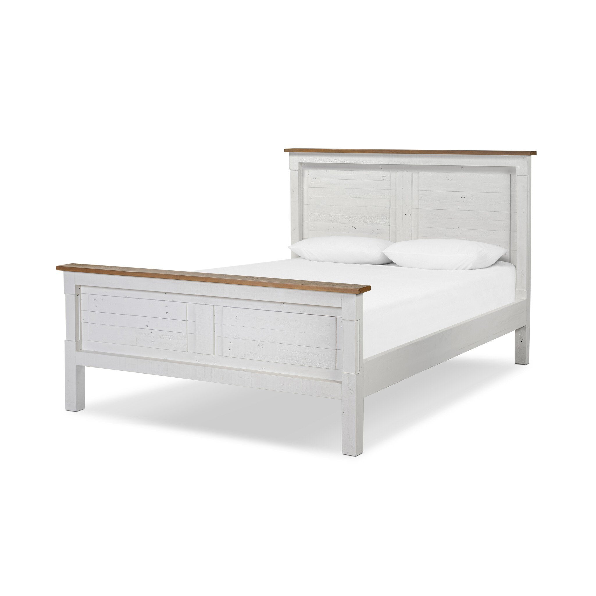 Cintra Bed in Limestone White