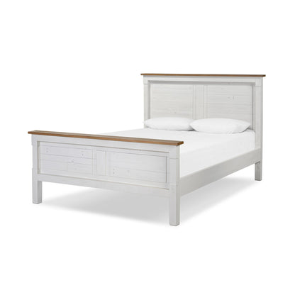 Cintra Bed in Limestone White