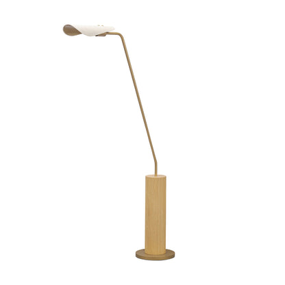 Astrid Floor Lamp in Light Oak Veneer