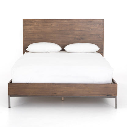 Trey Bed in Auburn Poplar