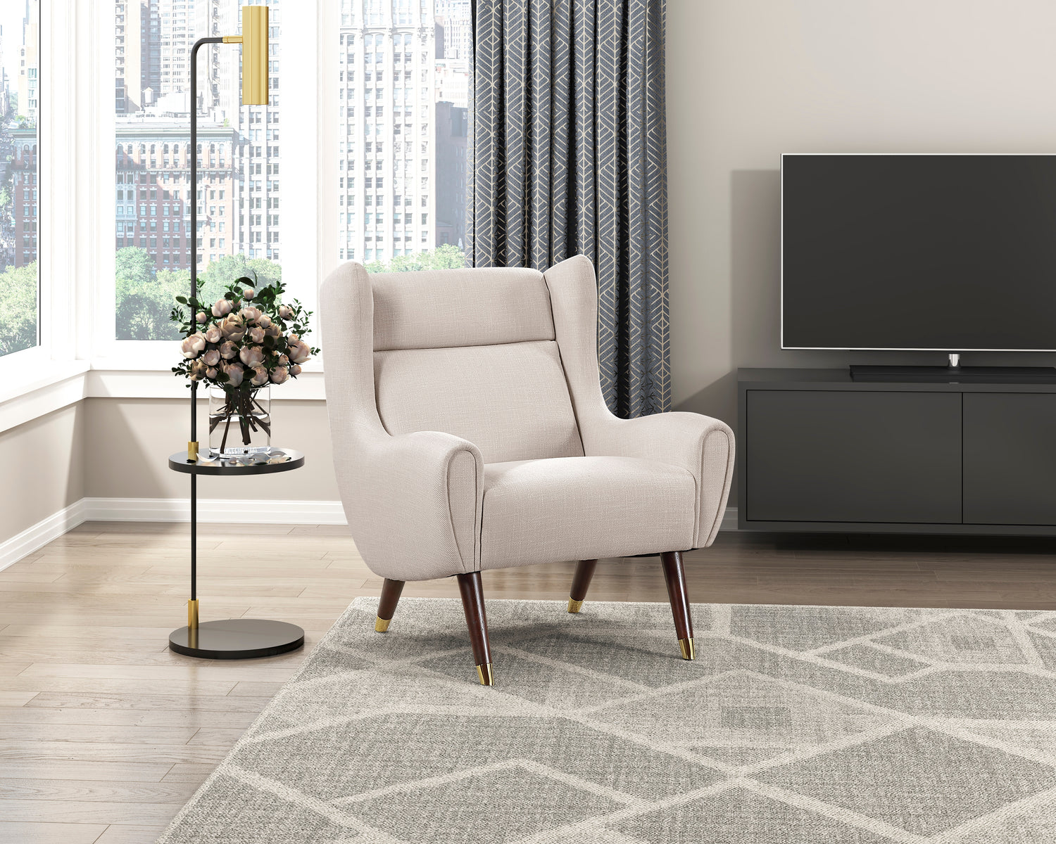 1098BEG-1 Accent Chair - 1098BEG-1