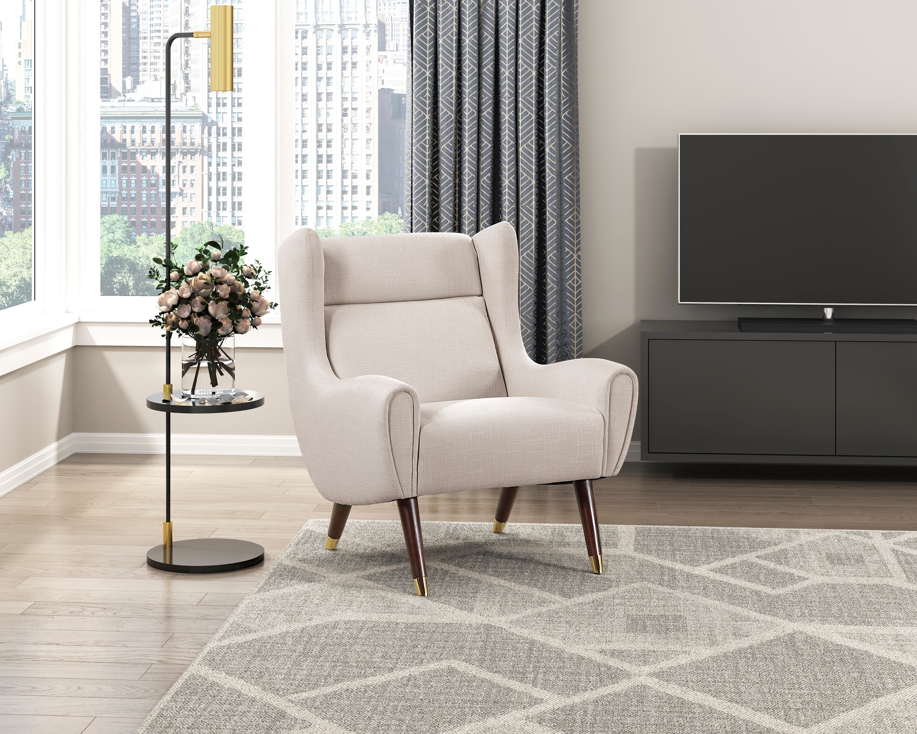 1098BEG-1 Accent Chair - 1098BEG-1