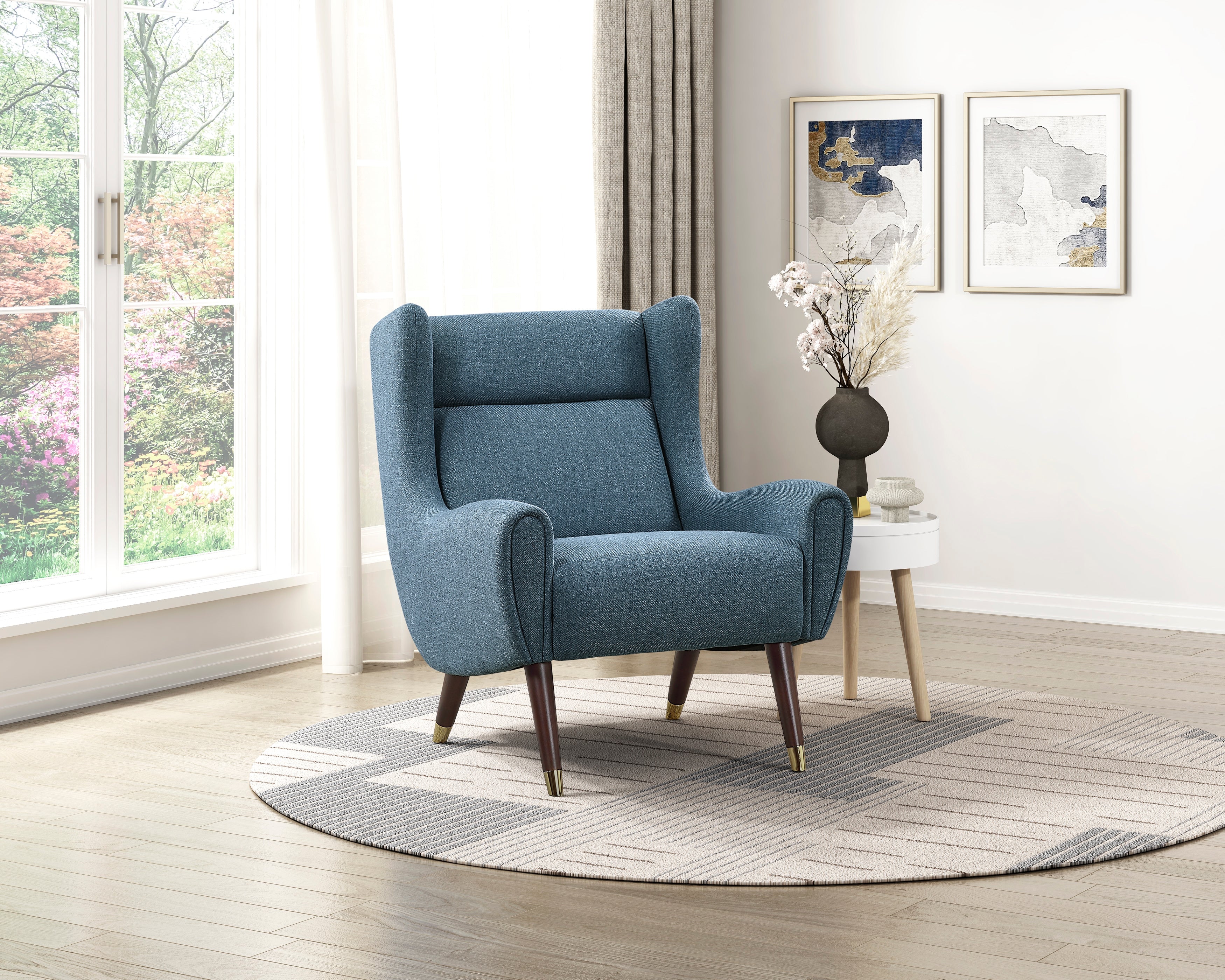 1098BUE-1 Accent Chair - 1098BUE-1