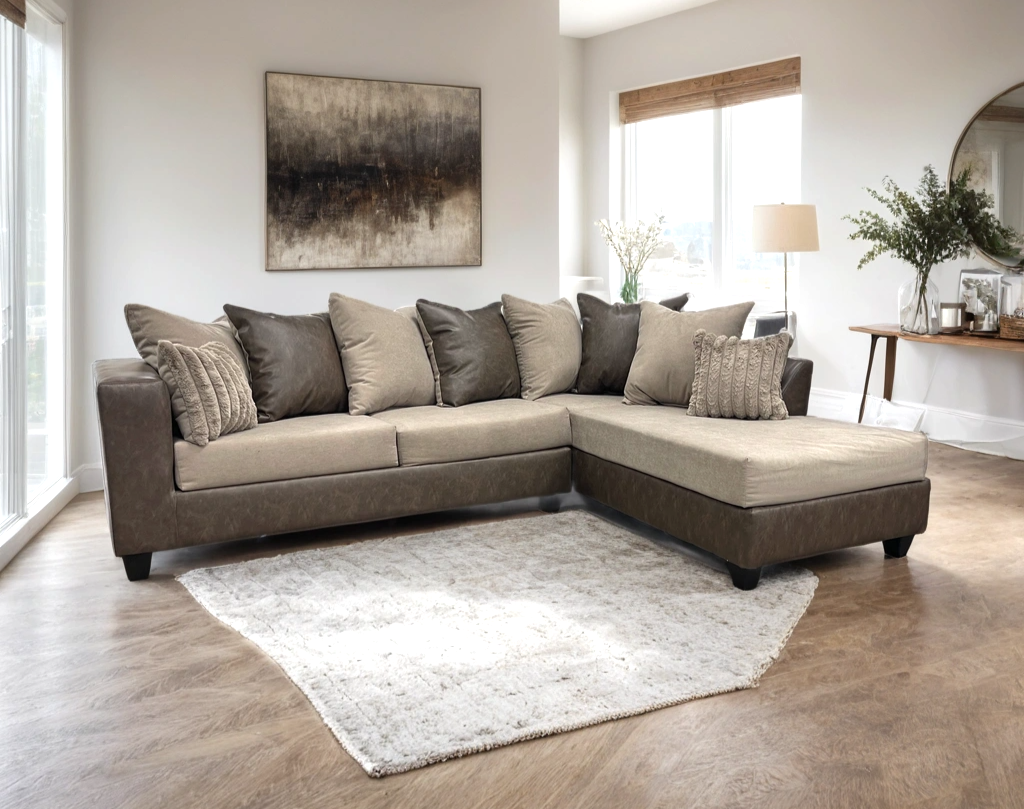 110 Latte - Sectional - 110 Latte Sectional