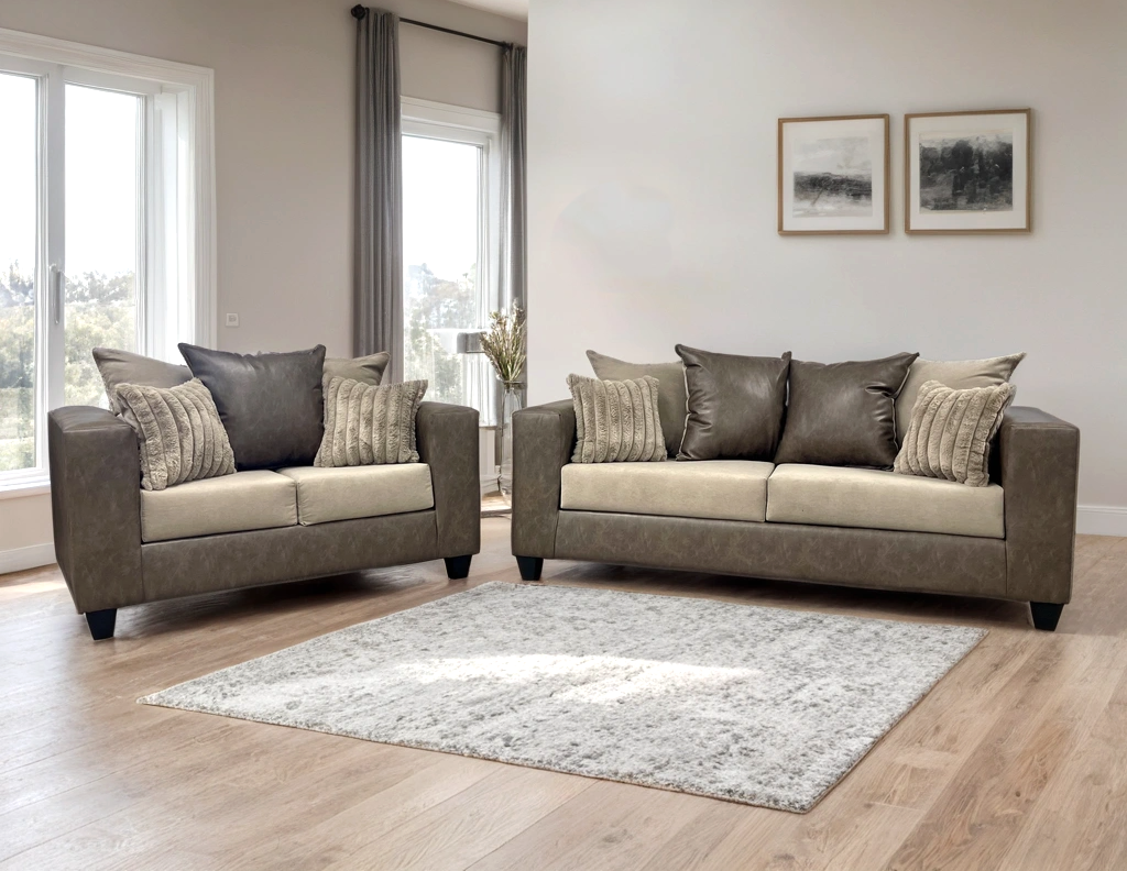 Ballater Latte Sofa &amp; Loveseat Set