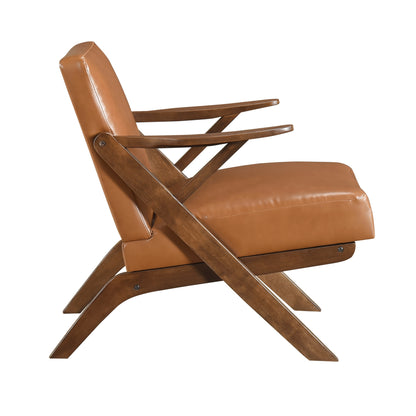 1107BRW-1 Accent Chair - 1107BRW-1