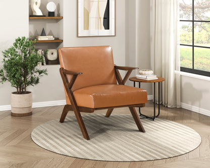 1107BRW-1 Accent Chair - 1107BRW-1