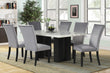 Solna Gray 7-Piece Dining Set
