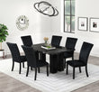 Solna Black 6-Piece Dining Set