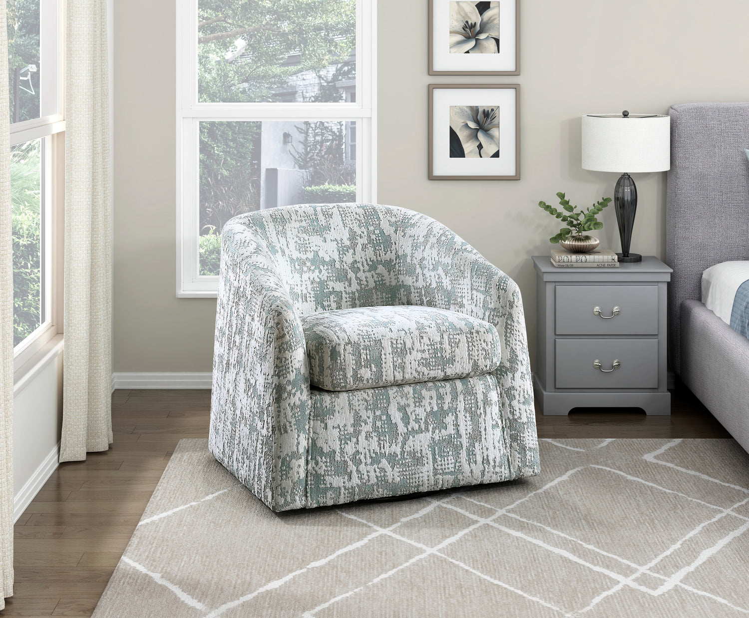1238GN-1 Swivel Chair - 1238GN-1
