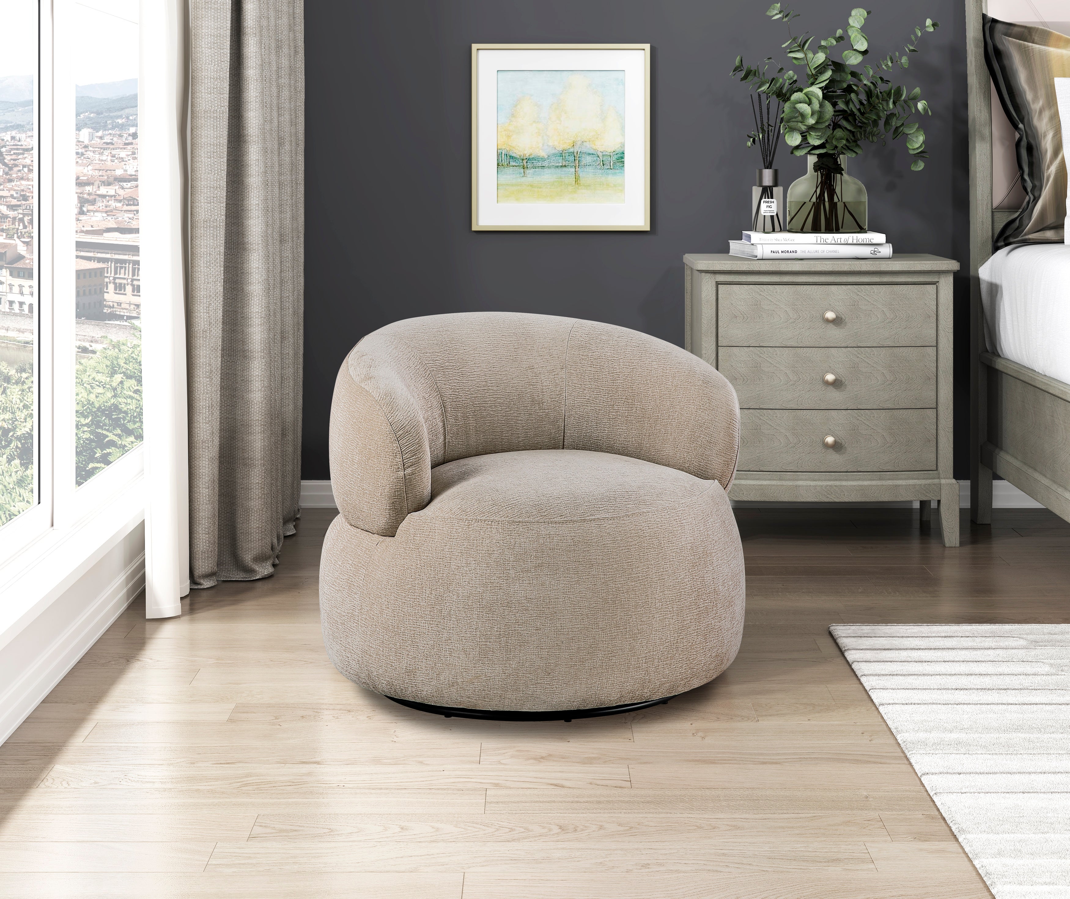 1241LBR-1 Swivel Chair - 1241LBR-1