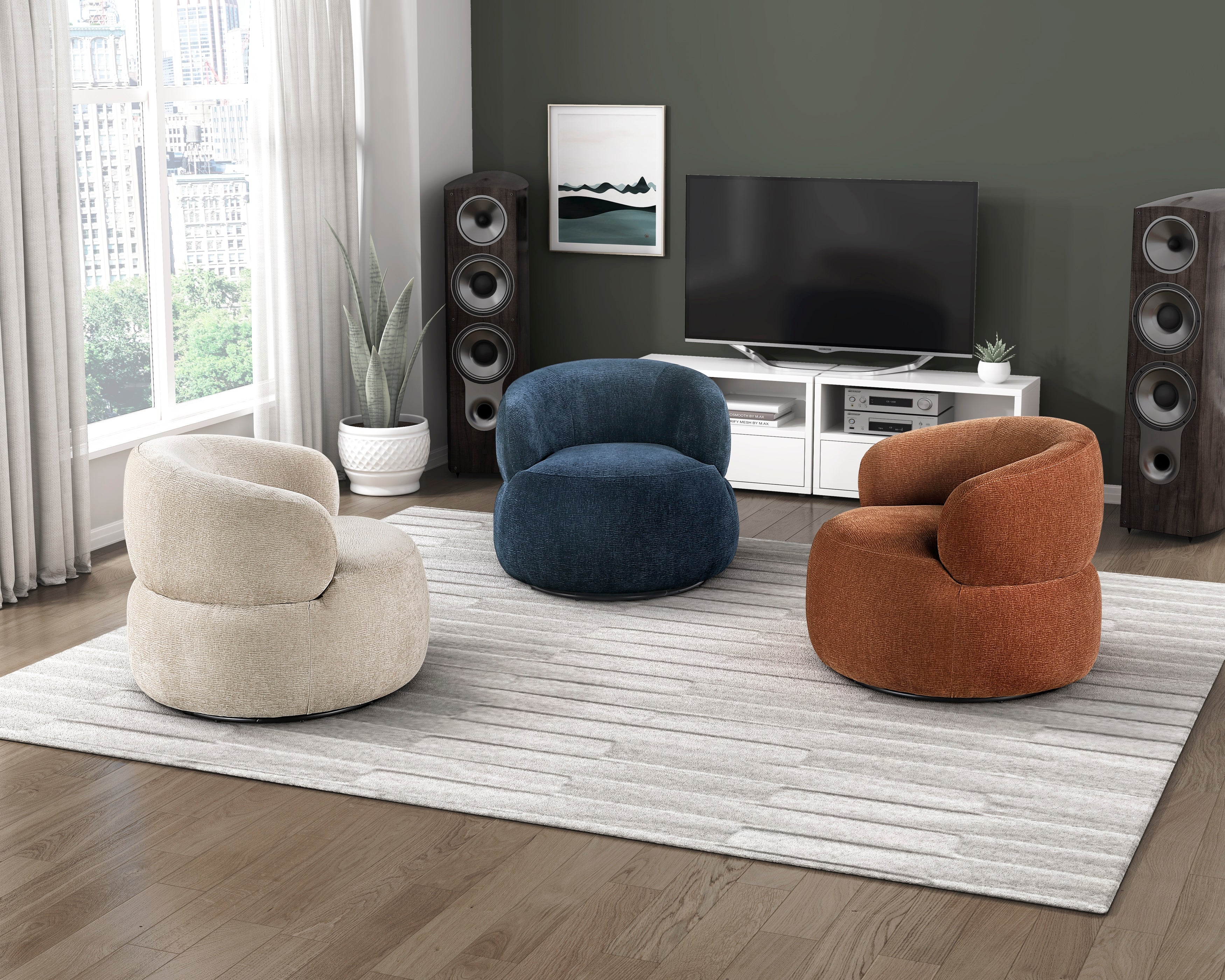 1241LBR-1 Swivel Chair - 1241LBR-1