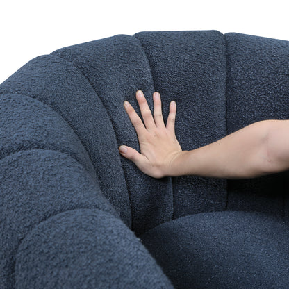 1260BU Swivel Chair with Ottoman - 1260BU