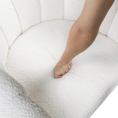 1260WH Swivel Chair with Ottoman - 1260WH