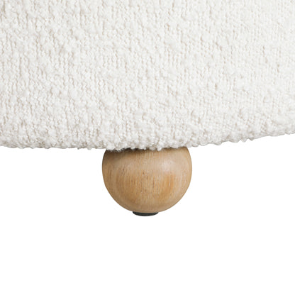 1260WH Swivel Chair with Ottoman - 1260WH