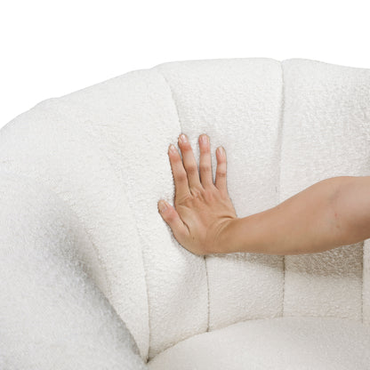 1260WH Swivel Chair with Ottoman - 1260WH