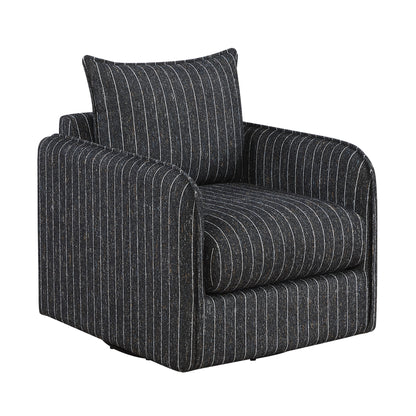 1264BK-1 Swivel Chair - 1264BK-1