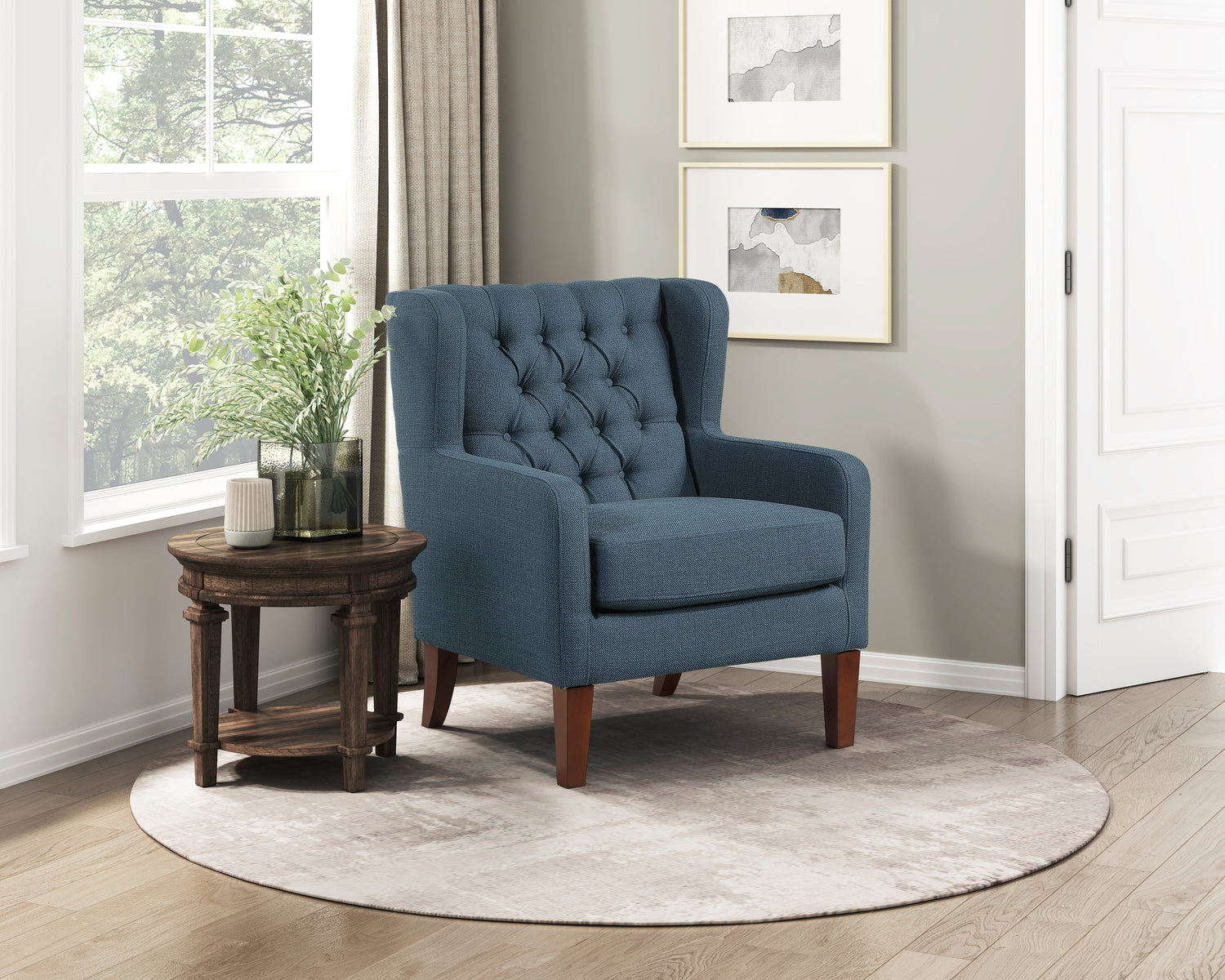 1266BU-1 Accent Chair - 1266BU-1