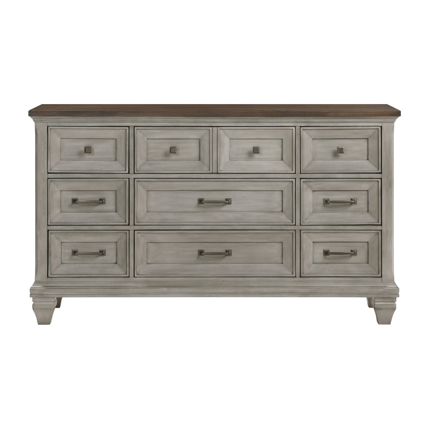 Renton Antique Gray Dresser from Homelegance - Luna Furniture