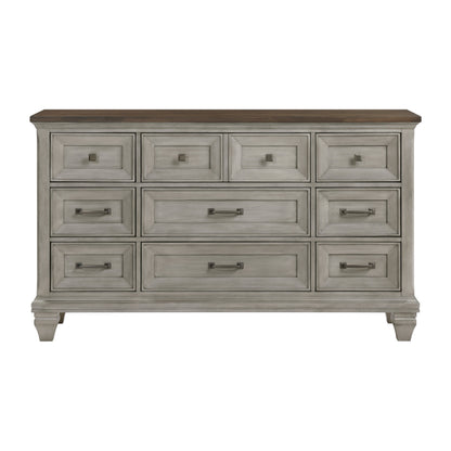 Renton Antique Gray Dresser from Homelegance - Luna Furniture