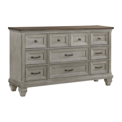 Renton Antique Gray Dresser from Homelegance - Luna Furniture
