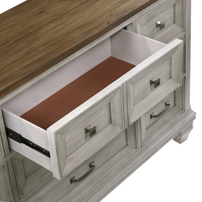 Renton Antique Gray Dresser from Homelegance - Luna Furniture