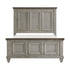 Renton Antique Gray King Panel Bed from Homelegance - Luna Furniture